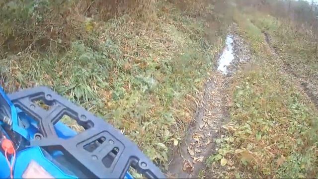 ?Покатушка на квадрике.На квадрике по грязи.По грязи на квадрике?