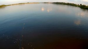 Судак на отводной поводок с берега