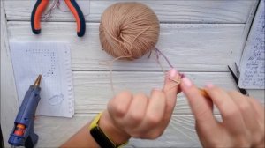 Как связать каркасную куколку/ МК " Куколка Иришка - 1 часть