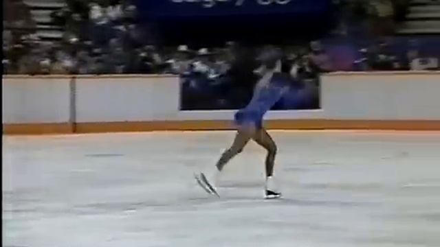 Katarina Witt (GDR) - 1988 Calgary, Figure Skating, Ladies' Short Program (US ABC)