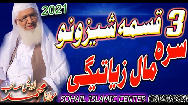 MOLANA SHIKH IDREES SAHIB NEW PASHTO BAYAN 2021 | 3 QISMA SHIZONU SARA MAL ZYAIGI | NEW PASHTO BAYA смотреть онлайн
