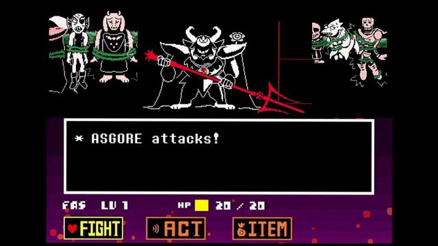 Undertale - Asgore True Pacifist Battle - (Concept) смотреть онлайн