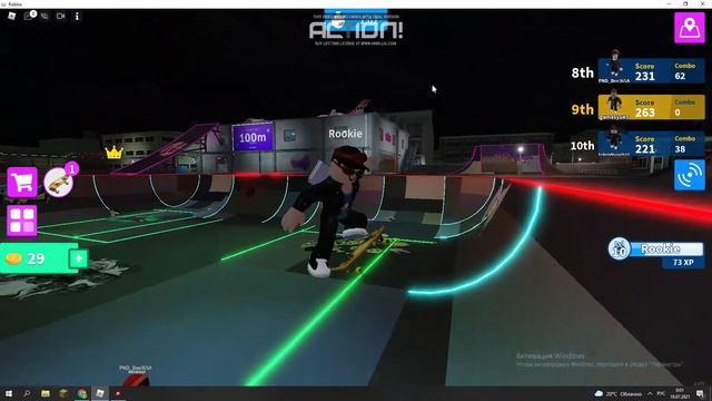 Splash Music & Skate новая игра в ROBLOX смотреть онлайн