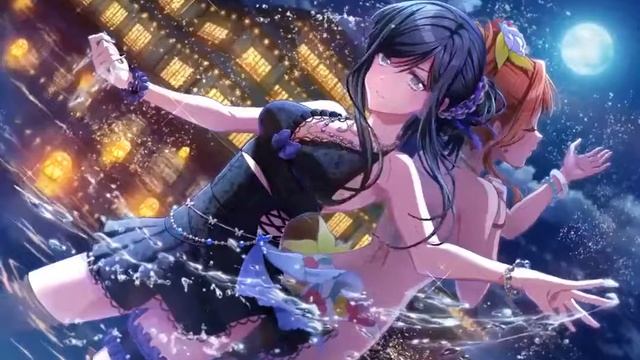 Aoyagi Tsubaki- Sōgetsu ni Ukabu Dōkei- animation card-d4dj groovy mix смотреть онлайн
