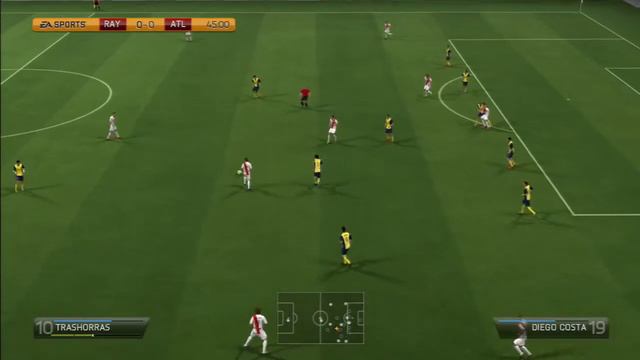 FIFA 14 - La Liga: Rayo Vallecano vs. Atletico Madrid - 25 August 2014 смотреть онлайн