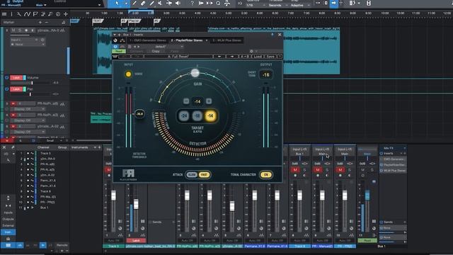 How to Auto-Level Multiple Audio Sources: Waves Playlist Rider смотреть онлайн