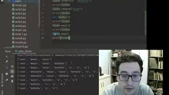 Aula 34 - Sets - Python 3.9 смотреть онлайн