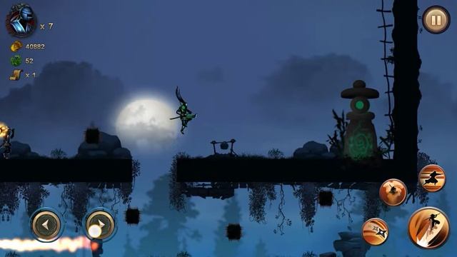 Ninja warrior : legend of adventure games Level 8 chapter 2 ( Hero Green ) смотреть онлайн