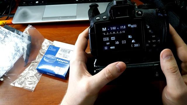 Переходник М42 - Canon EOS с чипом. Советские объективы на фотоаппаратах Canon смотреть онлайн