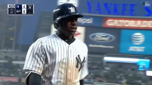 segundo HR de la temporada para DiDi Gregorius смотреть онлайн