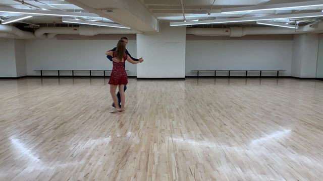 Mazurka Clandestina - Transition to Cross-Step Waltz смотреть онлайн