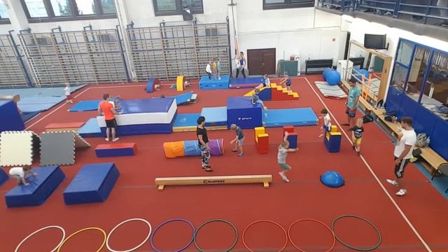 Гимнастика. Показательные выступления смотреть онлайн
