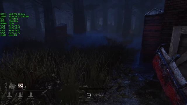 Dead by Daylight | GTX 1050 Ti | 1080p | i5-4460 | FPS TEST смотреть онлайн