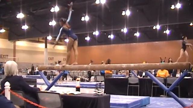 Maya Davis - Level 9 - Beam - Region 1 Championships - April 2013 смотреть онлайн