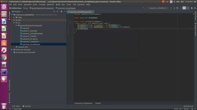 ArrayDeque. Java Collections. Java коллекции. Lesson_6. смотреть онлайн