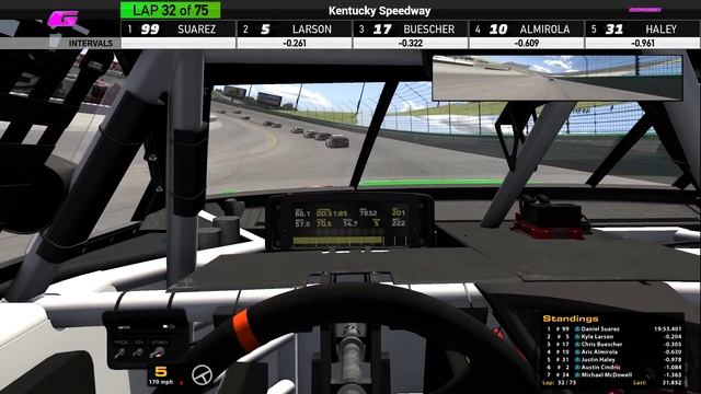 DODGE RETURNS TO NASCAR. RAIN DELAY! - iRacing AI NASCAR Career Mode - Part 18 смотреть онлайн