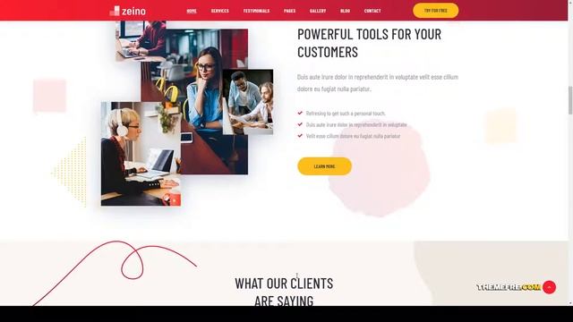 Zeino - App Landing WordPress Theme 14 software Build Website смотреть онлайн