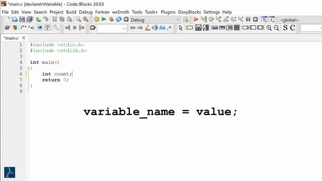 How to Declare, Initialize and Display value of int variable in C (Hands-on) | C Programming смотреть онлайн