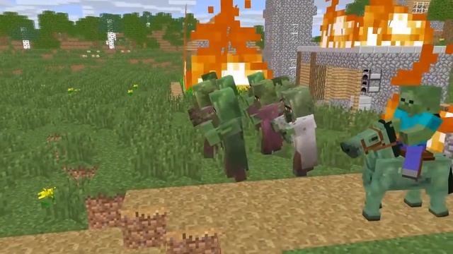 Школа монстров в майнкрафт : голодные игры - Машинима майнкрафт смотреть онлайн