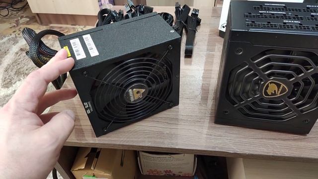 PALIT 4090 - УСТАНОВКА НОВОГО БЛОКА ПИТАНИЯ COUGAR GEX1050W. смотреть онлайн