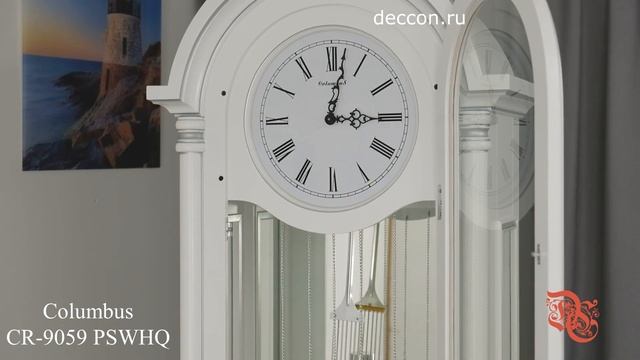 Напольные часы Columbus CR-9059 PSWHQ смотреть онлайн
