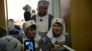 Ты надежда моя, Богородица. Поют сестры милосердия