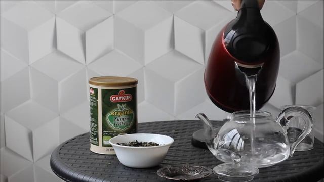 Турецкий зеленый чая Organik Zumrut от фирмы "Caykur" смотреть онлайн