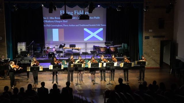 King's Ely's 'Flying Fiddles' Group Performing At The School's Charity Concert In November 2022.