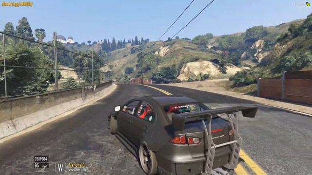 Drifting con Mitsubishi Lancer : GTA V Role Play смотреть онлайн