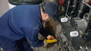 Монтаж нержавеющих пресс фитингов Valtec