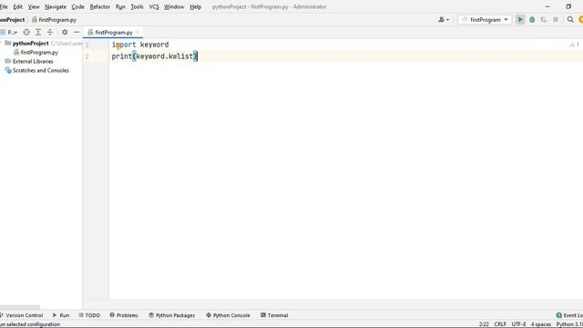Python Reserved Words смотреть онлайн