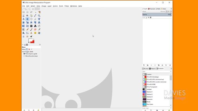 GIMP Basics Tutorial: Fix GIMP Toolbox Missing (Dockable Dialogues Explained) смотреть онлайн