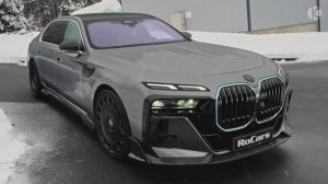 New 2024 BMW 7-Series by MANSORY - Brutal Luxury Sedan in details