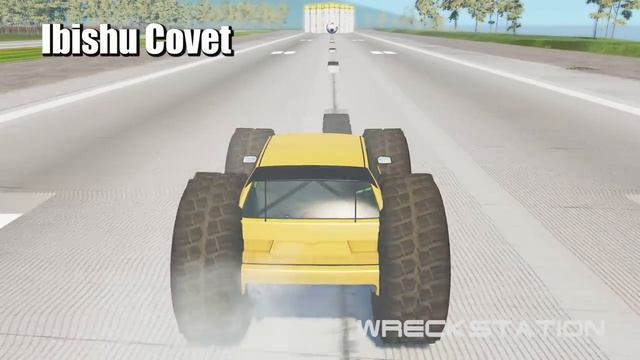 Monster Trucks Mud Battle #5 - Beamng drive смотреть онлайн