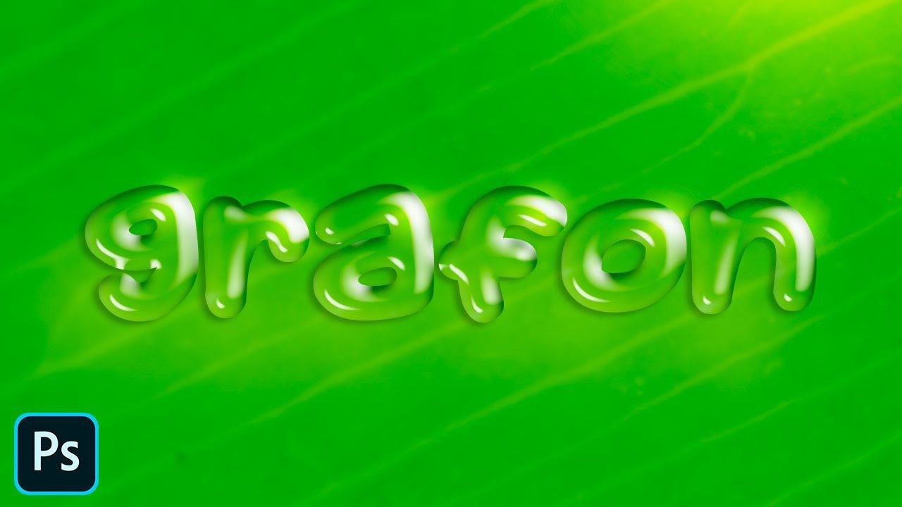 Стиль водяного текста в фотошопе. Уроки фотошопа смотреть онлайн
