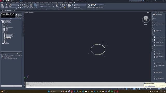 As-Built Cable tray and Pipe hangers on AutoCAD Plant 3D смотреть онлайн