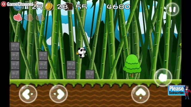 Jungle Panda Run Arcade Android Gameplay Video смотреть онлайн