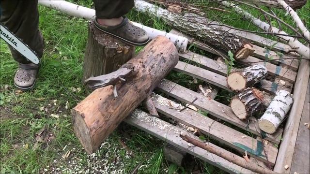 Аккумуляторная цепная пила Makita DUC302Z. АКЦИЯ ! Cordless chain saw. смотреть онлайн