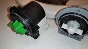 Установка помпы Askoll M231XP в стиральную машинку LG E1069SD