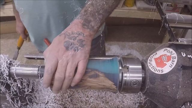woodturning - Swamp Stick Vase смотреть онлайн