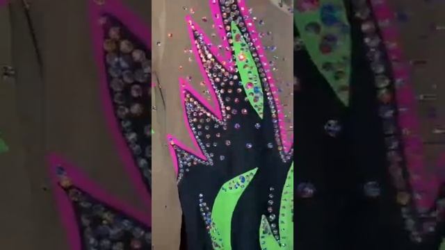 Купальник для художественной гимнастики чёрный смотреть онлайн