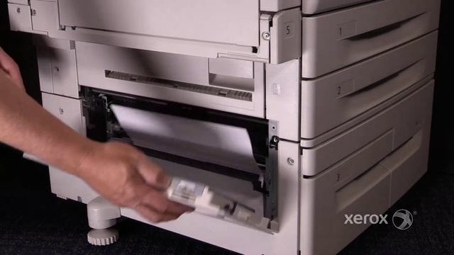 Xerox® WorkCentre® 5335 Family Clearing a Jam in Area C смотреть онлайн