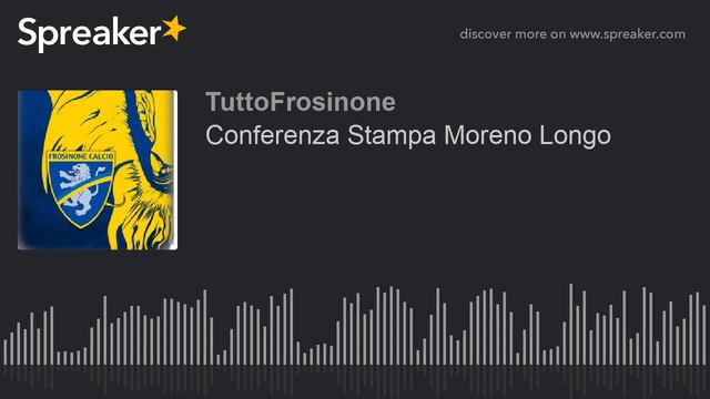 Conferenza Stampa Moreno Longo смотреть онлайн