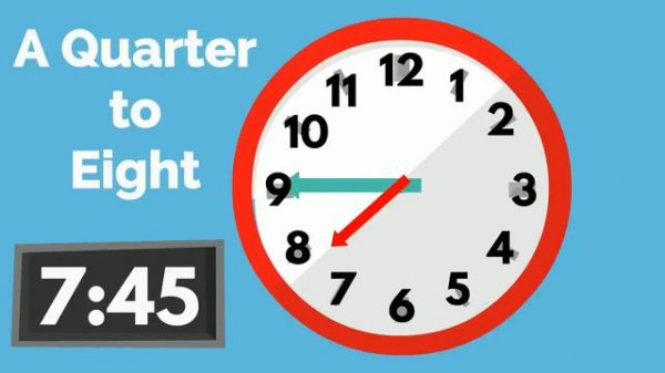 TELLING the TIME for KIDS! (Quarter Past, Half Past, Quarter To) | Learning Time for Children