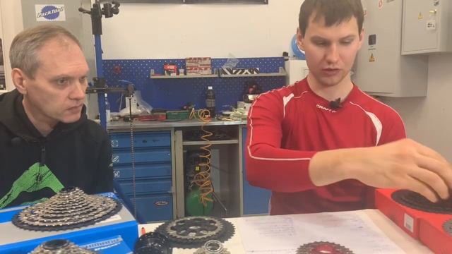 Кассеты Shimano и Sunrace, сравнение 10ск, 11ск, 12ск смотреть онлайн