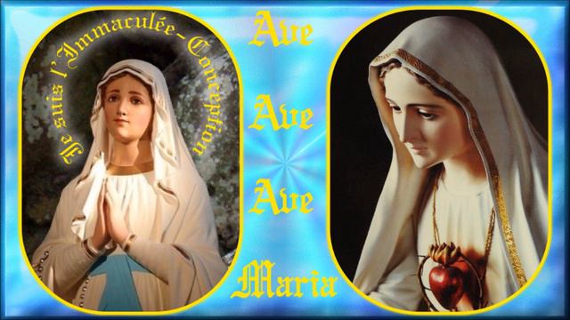 AM74. Ave Maria de Lourdes & Fatima : "Les Saints et les Anges" смотреть онлайн