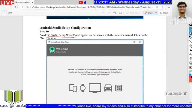 19-08-2020 How to install Android Studio on Windows 10 смотреть онлайн