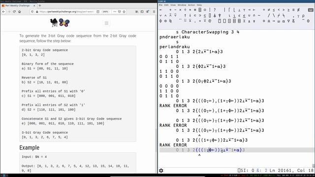 Perl Weekly Challenge, Week 70 in APL смотреть онлайн