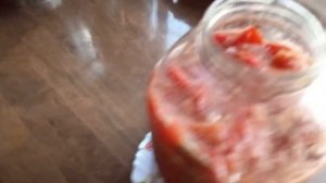 «Морс» из квашеных помидоров/Замена томат.пасты для борща, голубцов,мяса и т.д/Кухонные дела Надежд