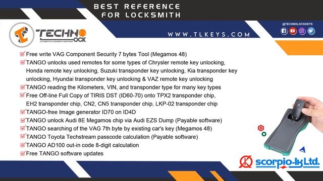 Tango Key Programmer Transponder Key Cloner & Generator Chip in Car Key (car Key Programming OBD) смотреть онлайн